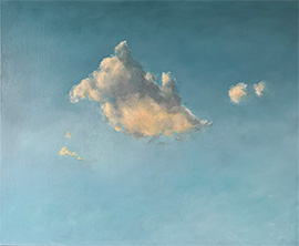 Cloud d, Oil on board, 610-510, 202-