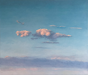 Cloud s, Oil on board, 1068x913, 2025